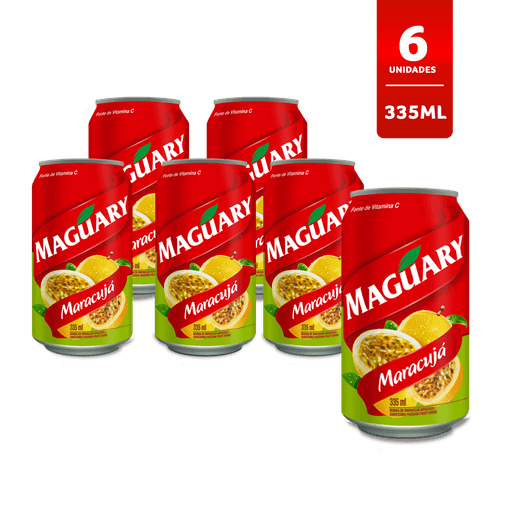 Suco de Maracujá Maguary 335 ml - Pack 6 unidades