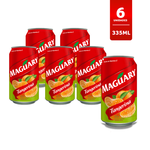 Suco de Tangerina Maguary 335 ml - Pack 6 unidades