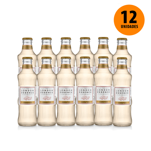 Refrigerante Ginger Ale London Essence 200 Ml Pack 12 Unidades